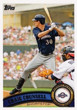 2011 Topps Update #US317 Craig Counsell Front