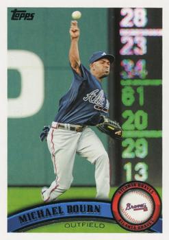 2011 Topps Update #US134 Michael Bourn Front