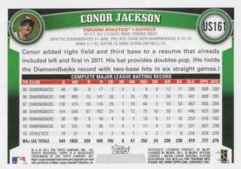 2011 Topps Update #US161 Conor Jackson Back