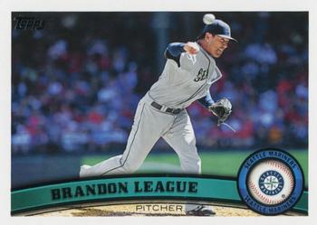2011 Topps Update #US197 Brandon League Front