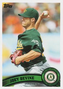 2011 Topps Update #US27 Joey Devine Front