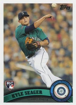 2011 Topps Update #US308 Kyle Seager Front