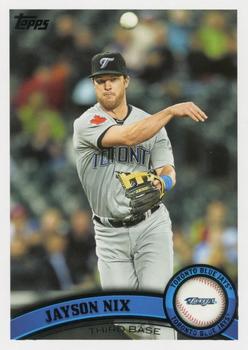 2011 Topps Update #US33 Jayson Nix Front