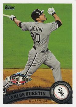 2011 Topps Update #US43 Carlos Quentin Front