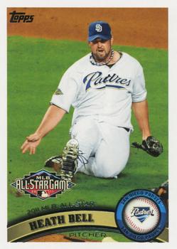 2011 Topps Update #US60 Heath Bell Front