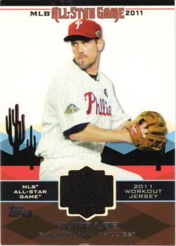 2011 Topps Update - All-Star Stitches #AS-44 Cliff Lee Front