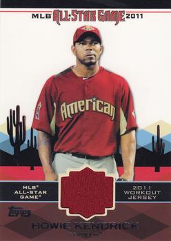 2011 Topps Update - All-Star Stitches #AS-27 Howie Kendrick Front