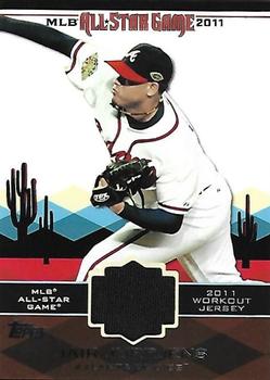 2011 Topps Update - All-Star Stitches #AS-41 Jair Jurrjens Front