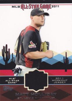 2011 Topps Update - All-Star Stitches #AS-53 Matt Holliday Front
