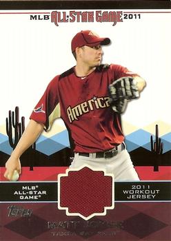 2011 Topps Update - All-Star Stitches #AS-26 Matt Joyce Front