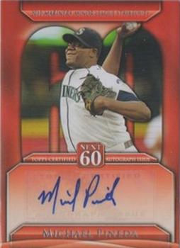 2011 Topps Update - Next 60 Autographs #N60A-MP Michael Pineda Front