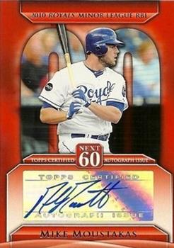 2011 Topps Update - Next 60 Autographs #N60A-MM Mike Moustakas Front