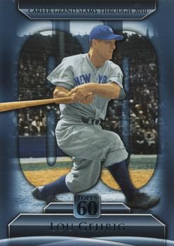 2011 Topps Update - Topps 60 #T60-130 Lou Gehrig Front