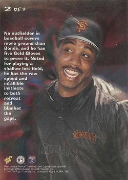 1995 Stadium Club - Super Skills #2 Barry Bonds Back