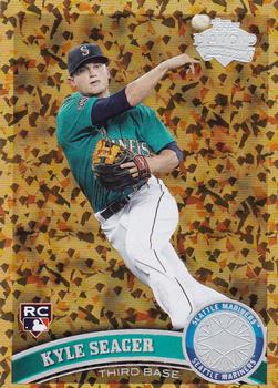 2011 Topps Update - Cognac Diamond Anniversary #US308 Kyle Seager Front