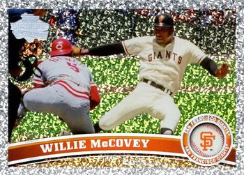 2011 Topps Update - Diamond Anniversary #US21 Willie McCovey Front