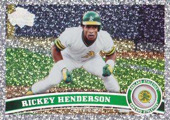 2011 Topps Update - Diamond Anniversary #US59 Rickey Henderson Front