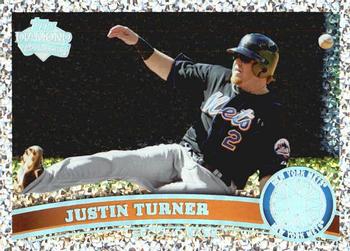 2011 Topps Update - Diamond Anniversary #US251 Justin Turner Front
