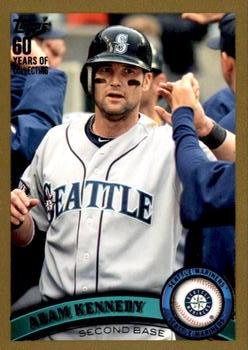2011 Topps Update - Gold #US28 Adam Kennedy Front