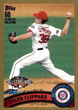 2011 Topps Update - Gold #US68 Tyler Clippard Front