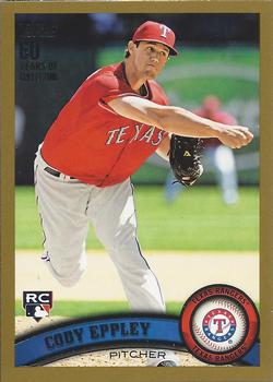 2011 Topps Update - Gold #US97 Cody Eppley Front
