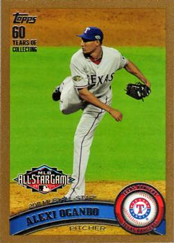 2011 Topps Update - Gold #US98 Alexi Ogando Front