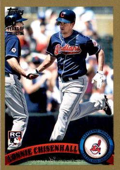2011 Topps Update - Gold #US112 Lonnie Chisenhall Front