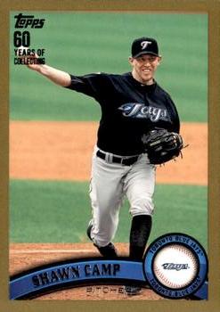 2011 Topps Update - Gold #US116 Shawn Camp Front