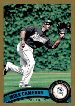 2011 Topps Update - Gold #US141 Mike Cameron Front