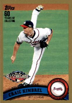 2011 Topps Update - Gold #US143 Craig Kimbrel Front