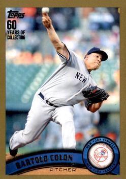 2011 Topps Update - Gold #US145 Bartolo Colon Front