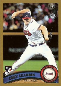 2011 Topps Update - Gold #US151 Cory Gearrin Front