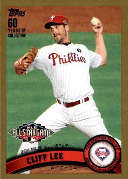 2011 Topps Update - Gold #US154 Cliff Lee Front