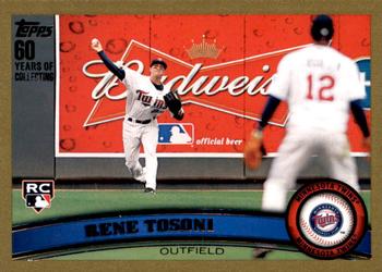 2011 Topps Update - Gold #US177 Rene Tosoni Front