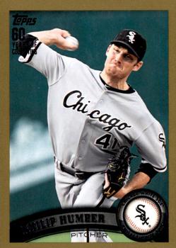 2011 Topps Update - Gold #US196 Philip Humber Front