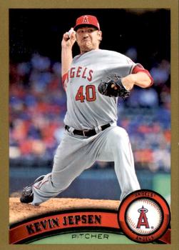 2011 Topps Update - Gold #US198 Kevin Jepsen Front