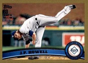 2011 Topps Update - Gold #US206 J.P. Howell Front