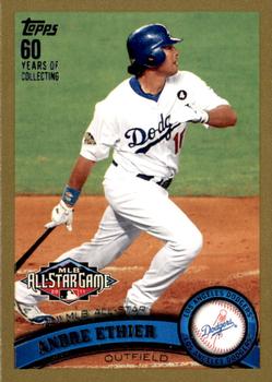 2011 Topps Update - Gold #US258 Andre Ethier Front
