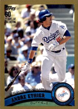 2011 Topps Update - Gold #US259 Andre Ethier Front