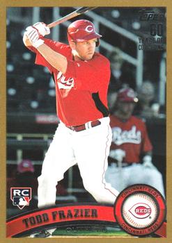 2011 Topps Update - Gold #US270 Todd Frazier Front