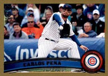 2011 Topps Update - Gold #US315 Carlos Pena Front