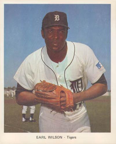 1969 Detroit Tigers Color Picture Pack A #NNO Earl Wilson Front