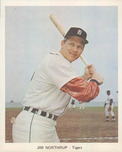 1969 Detroit Tigers Color Picture Pack A #NNO Jim Northrup Front