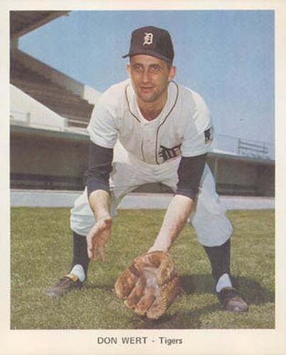 1969 Detroit Tigers Color Picture Pack A #NNO Don Wert Front