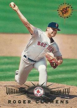 1995 Stadium Club - Virtual Reality #5 Roger Clemens Front