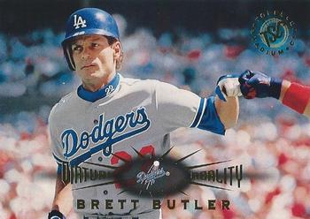 1995 Stadium Club - Virtual Reality #121 Brett Butler Front