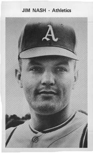 1969 Oakland Athletics Picture Pack #NNO Jim Nash Front