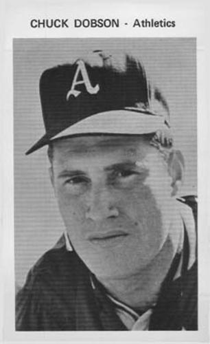 1969 Oakland Athletics Picture Pack #NNO Chuck Dobson Front