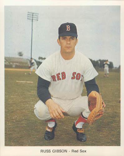 1969 Boston Red Sox Color Picture Pack #NNO Russ Gibson Front