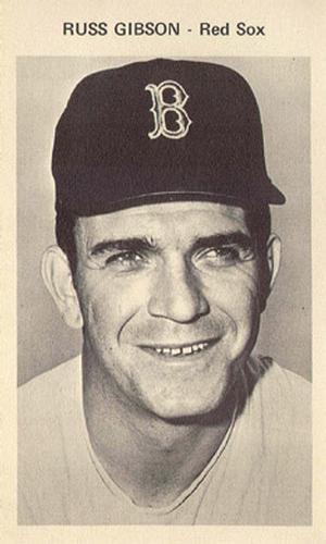 1969 Boston Red Sox Picture Pack #NNO Russ Gibson Front